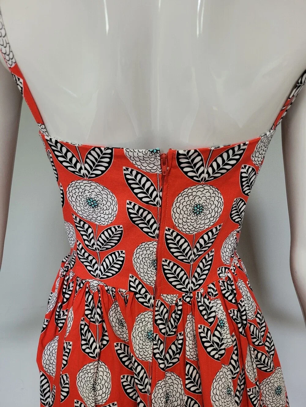 Bernie Dexter Paris Dress In What A Dahlia Print, VGUC, Size 2X - Picture 5 of 8